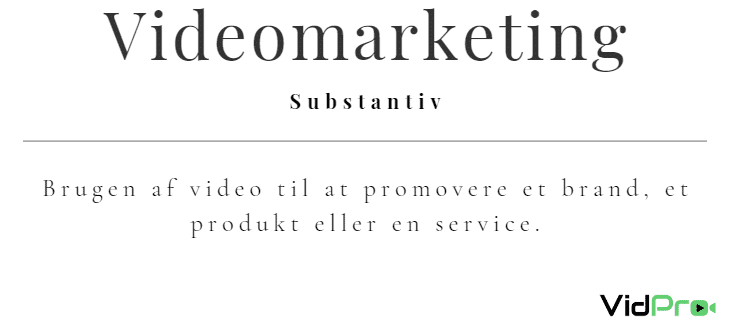 Videomarketing